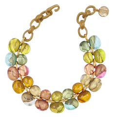 DOMINIQUE DENAIVE Collier ras de cou ANDREA