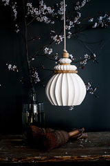 SANDRINE TORTIKIAN Luminaire Georgette wood S14