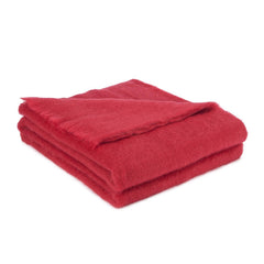 BRUN de VIAN-TIRAN Plaid mohair Vermillon