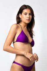 BELIZA CLAUDIA  Top triangle purple
