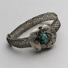 ERMAN KEAN bracelet howlite turquoise collection Origine