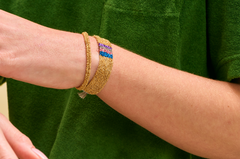 MAISON BIVOUAC Bracelet LUREX Gold S