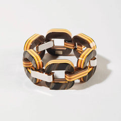 bracelet gourmette xavier derome corne