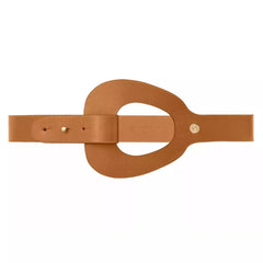 ceinture en cuir camel la savoureuse collection vaincourt
