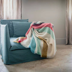 plaid en mohair acapulco brun de vian tiran